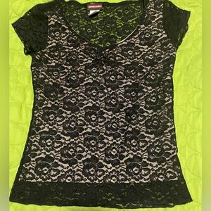 Elegant Black Lace Camisole